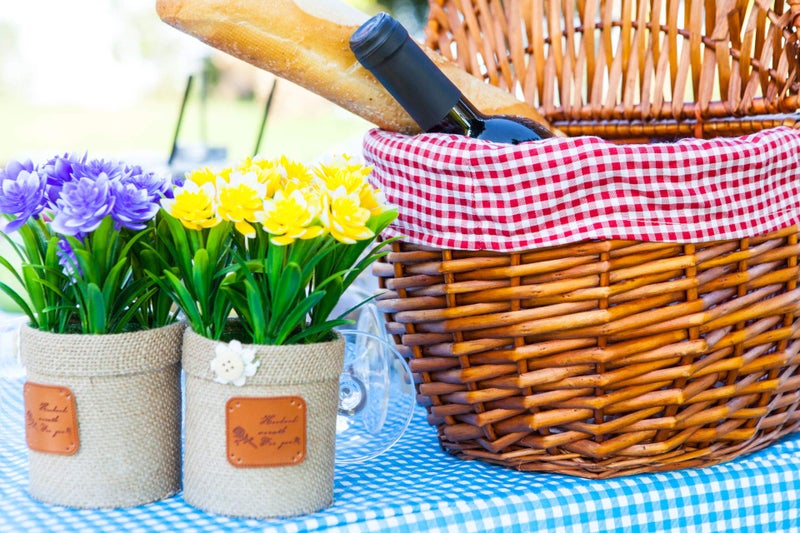 TopTableCloth Picnic Table Cover Blue Checkered Elastic on The Corner for Folding Table 6ft 30"x72" Outdoor TableCloths Waterproof Stay Put Party Plastic Tablecloth Birthday - Image 5